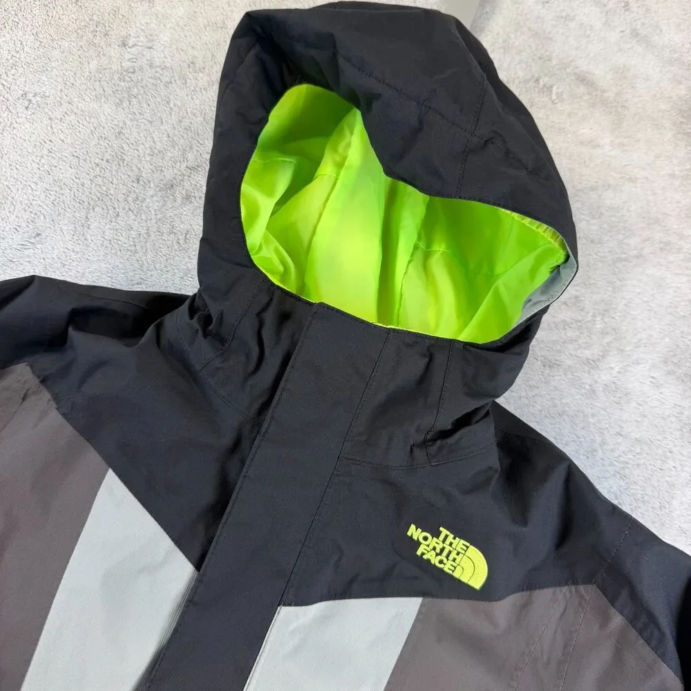 North Face Boys 3-in-1 TriClimate Jacket HyVent Fleece Liner Size M 10/12